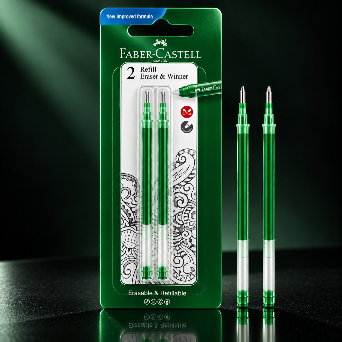 FaberCastel Erasable Gel Roller 0.7 Refill