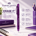 Faber-Castell Erasable Gel Roller 0.7mm