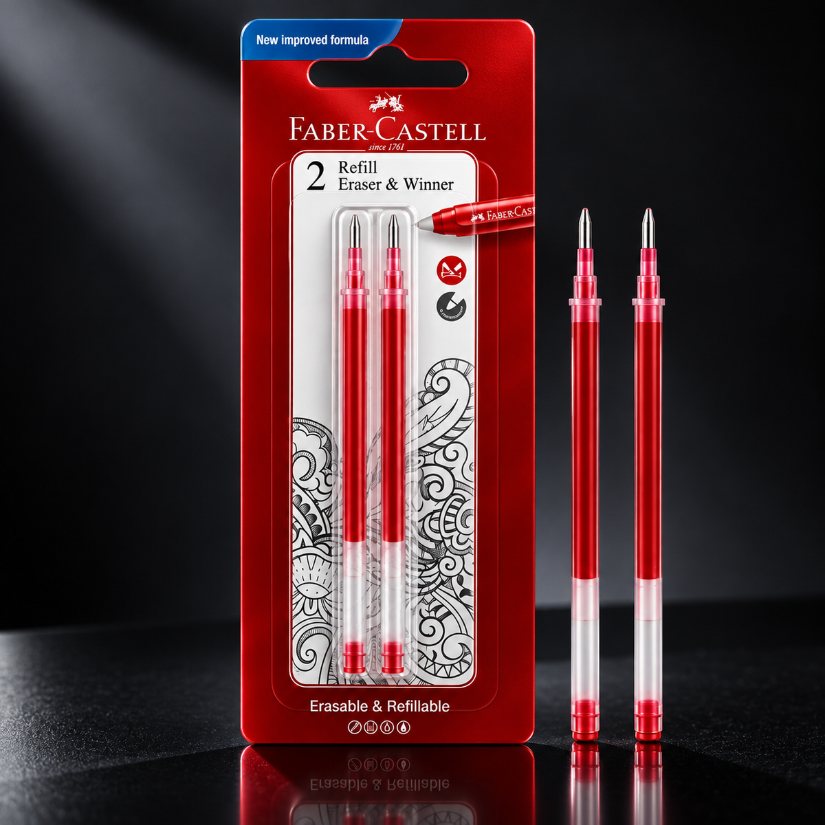 FaberCastel Erasable Gel Roller 0.7 Refill
